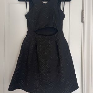 Black Dress with Cutout